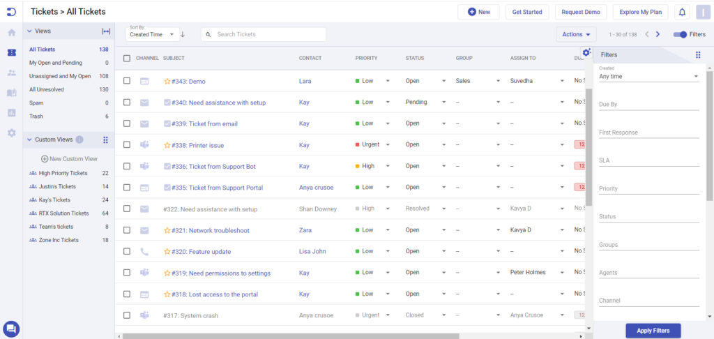 unified inbox desk365